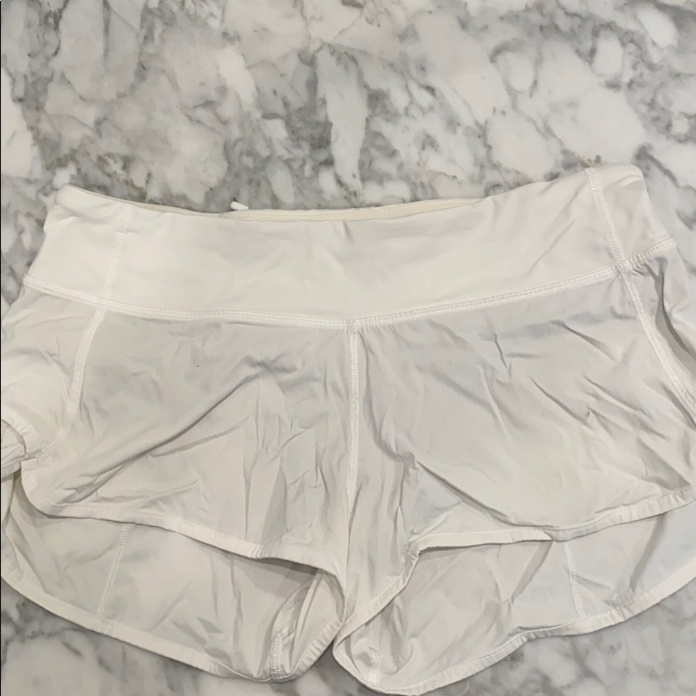 Lulu Lemon white Shorts